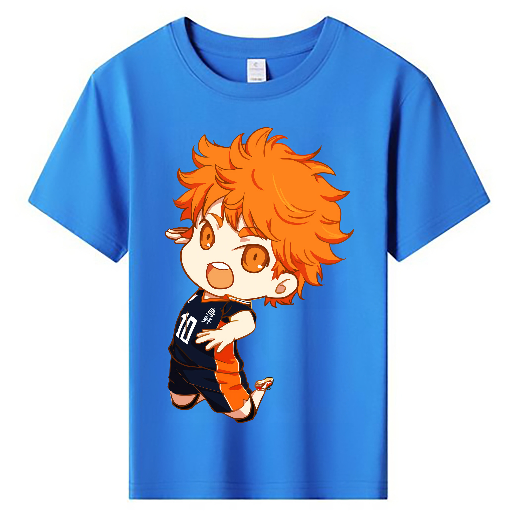 （画像用） ハイキュー!! Haikyu!! 綿100％キッズTシャツ（フロントプリント）
